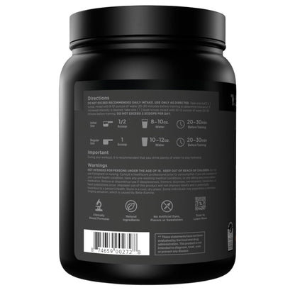 Transparent Labs Bulk Black Pre Workout - Clinically Dosed, Sugar Free Preworkout for Men and Women with Beta Alanine Powder, Citrulline Malate, & Caffeine - 30 Servings, Black Cherry