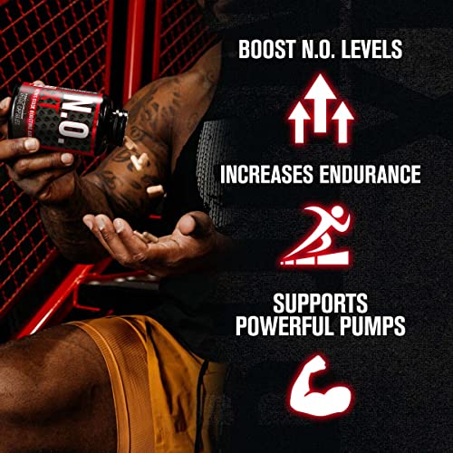 Jacked Factory Nitrosurge Pre-Workout in Fruit Punch & N.O. XT Nitric Oxide Booster for Men & Women