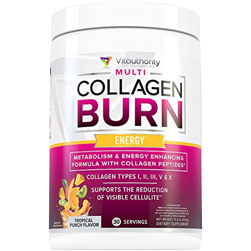 Multi Collagen Burn: Multi-Type Hydrolyzed Protein Peptides with Hyaluronic Acid, Vitamin Vitauthority buy australia supplements