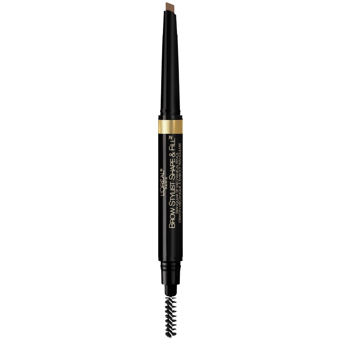 L'Oreal Paris Brow Stylist Shape & Fill Mechanical Eye Brow Makeup Pencil, Brunette, 0.008 oz. L'Oreal Paris