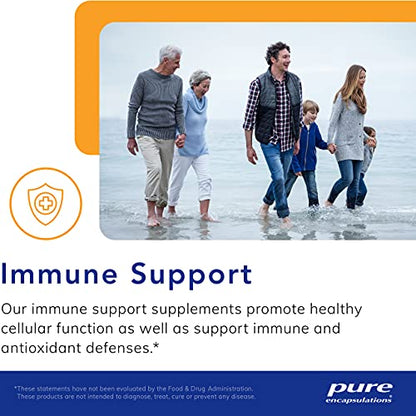 Pure Encapsulations Ascorbic Acid Capsules | Vitamin C Supplement