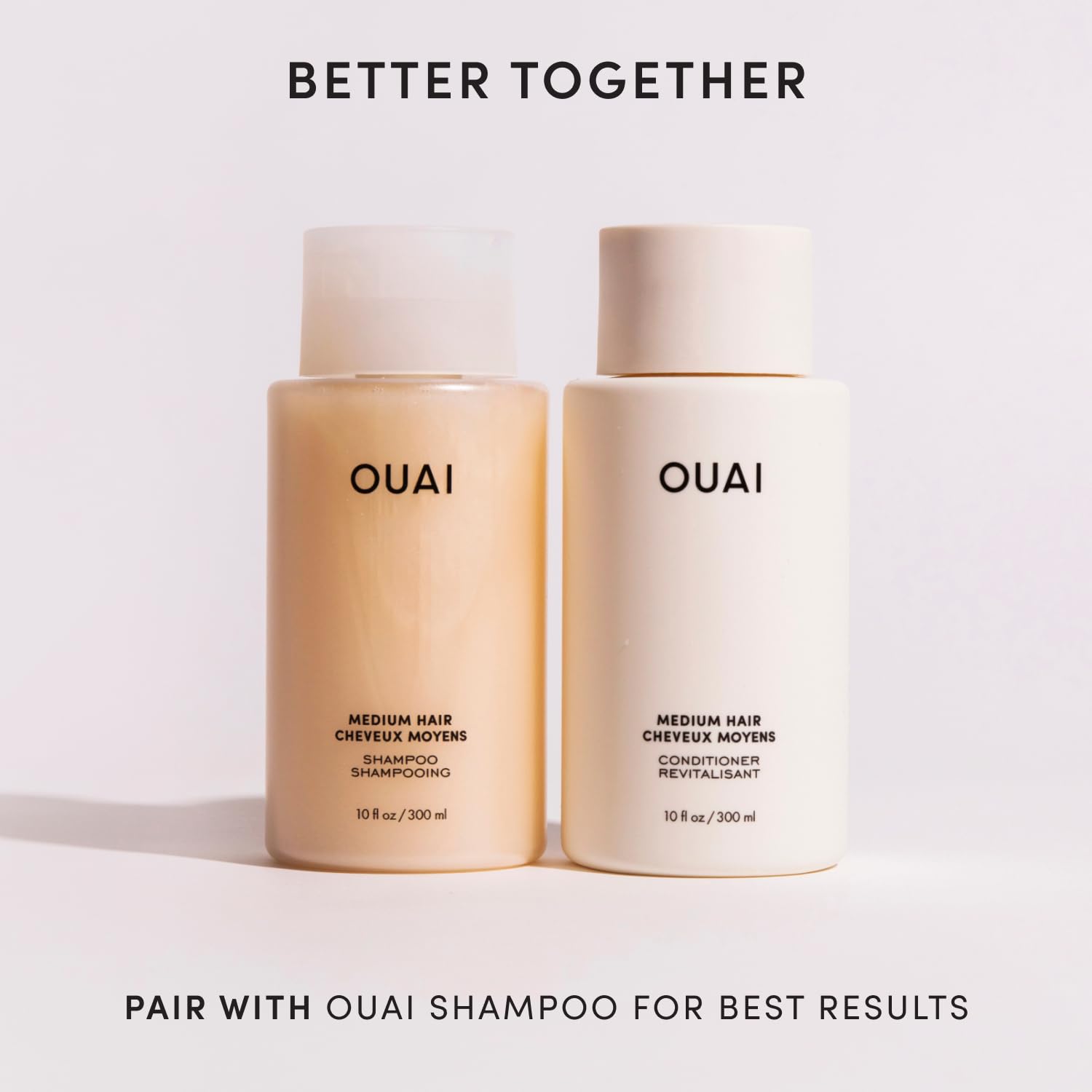 OUAI Medium Conditioner Refill - Hydrating Hair Conditioner with Coconut Oil, Babassu Oil, and Keratin - Strengthens, Repairs and Adds Shine - Paraben and Phthalate Free Hair Care Products (32 Oz) OUAI buy australia supplements
