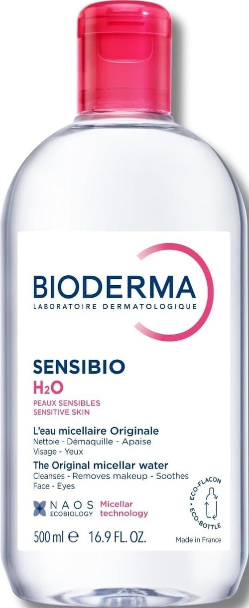 Bioderma Sensibio H2O Micellar Water Makeup Remover Cleanser Sensitive Skin Bioderma