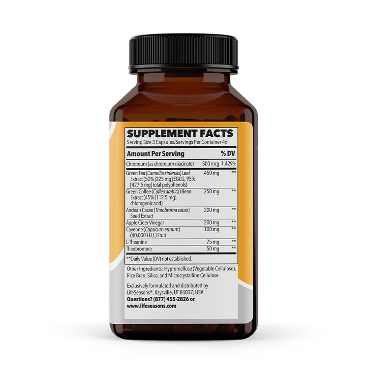 LifeSeasons - Metabolism - Weight Control Support and Energy Booster Supplement LifeSeasons buy australia supplements