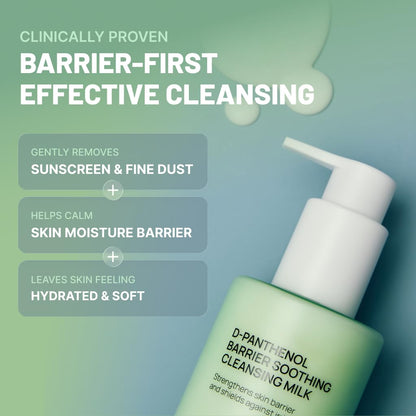 JUMISO D-Panthenol Cleansing Milk, Makeup Remover for Sensitive skin JUMISO