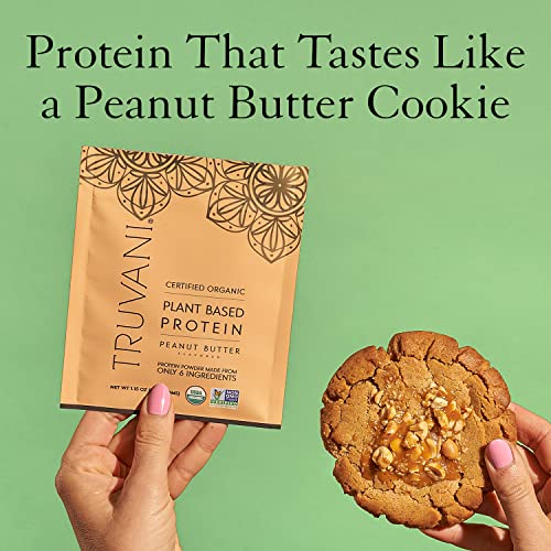 Truvani Organic Vegan Protein Powder Sample Pack - 20g of Plant Based Protein, Organic Truvani buy australia supplements