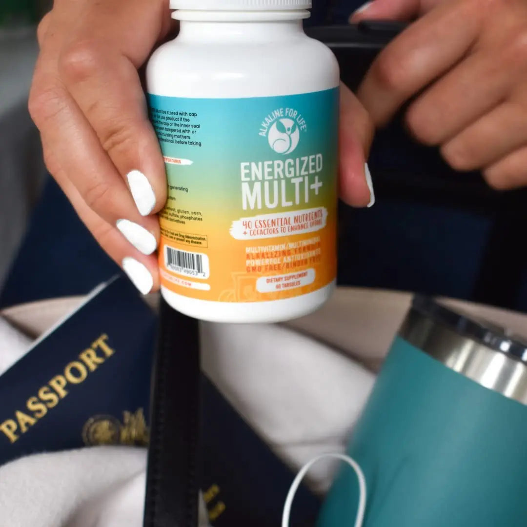 Energized Multi - Potent Multivitamin with 40 Fully Bioavailable Nutrients B Complex Vitamins, Vitamin D, Vitamin C, Vitamin K, Zinc, Quercetin Alkaline for Life buy australia supplements