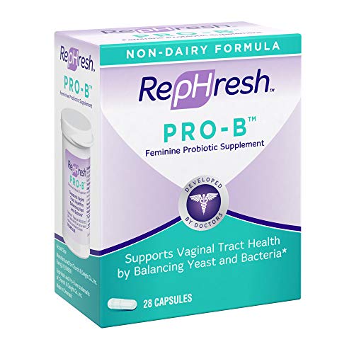 NEW RepHresh Pro-B Feminine Probiotic Supplement Non- Dairy Formula/Vegetarian Capsule, 28ct Rephresh buy australia supplements