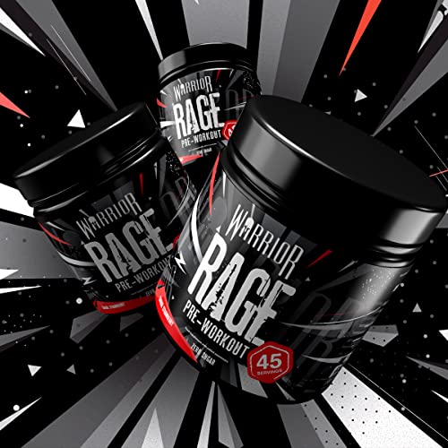 Warrior - RAGE Pre Workout Powder – Lightnin’ Lemonade 392g, WA-RG-045-01 Warrior buy australia supplements