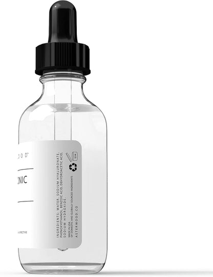 Asterwood Pure Hyaluronic Acid Serum for Face, Anti-Aging & Hydrating Asterwood