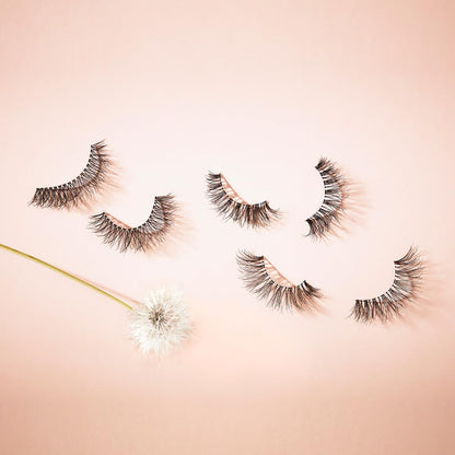 Ardell Naked Lashes 421 Subtle Volume Natural Look False Eyelashes, 4 Pairs Ardell