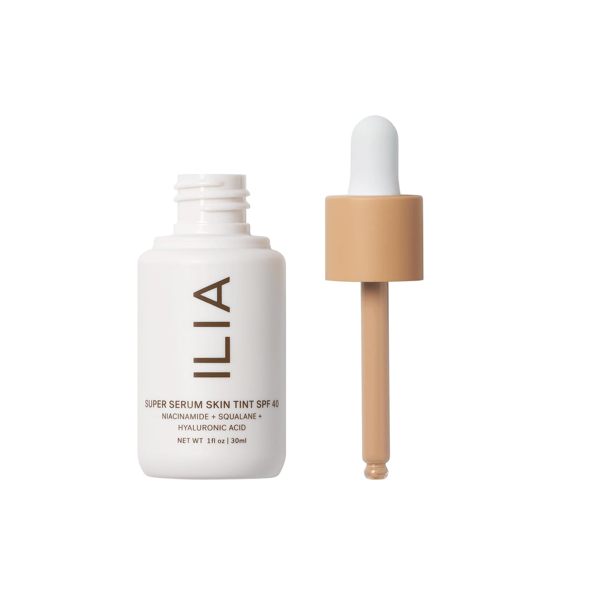 ILIA - Super Serum Skin Tint SPF 40 (Bom Bom ST5, 1 fl oz | 30 ml) ILIA
