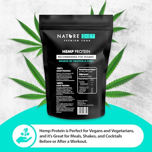 Nature Diet - Hemp Protein 1000g , Vegan , Protein Powder , Plant-Based Nature DietBuy Supplements Australia