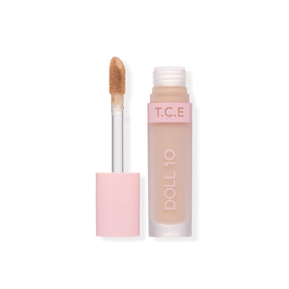 T.C.E This Covers Everything Super Coverage Concealer With Peptides (Light/Medium, 0.33 oz) DOLL 10