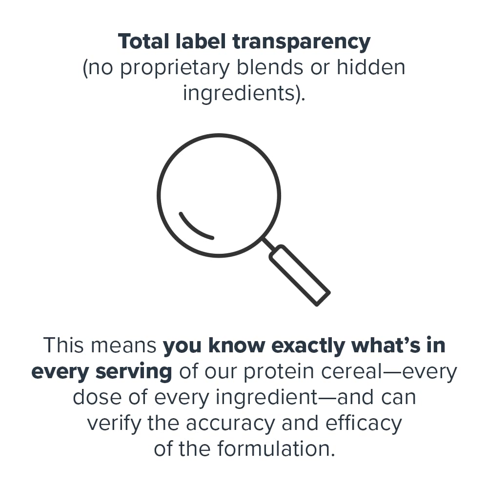 Legion Protein Cereal with 17g Milk Protein – Naturally Sweetened, High-Fiber Breakfast Cereal – Gluten-Free, Soy-Free, Lab-Tested for Purity – Variety 3 Pack for Adults & Athletes