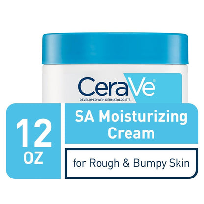 CeraVe SA Moisturizing Cream, Exfoliates and Softens Rough Skin, 12oz CeraVe