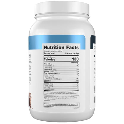 Transparent Labs Grass-Fed Whey Protein Isolate - Naturally Flavored, Gluten Free Whey Protein Powder with 28g of Protein per Serving & 9 Amino Acids - 30 Servings, French Vanilla