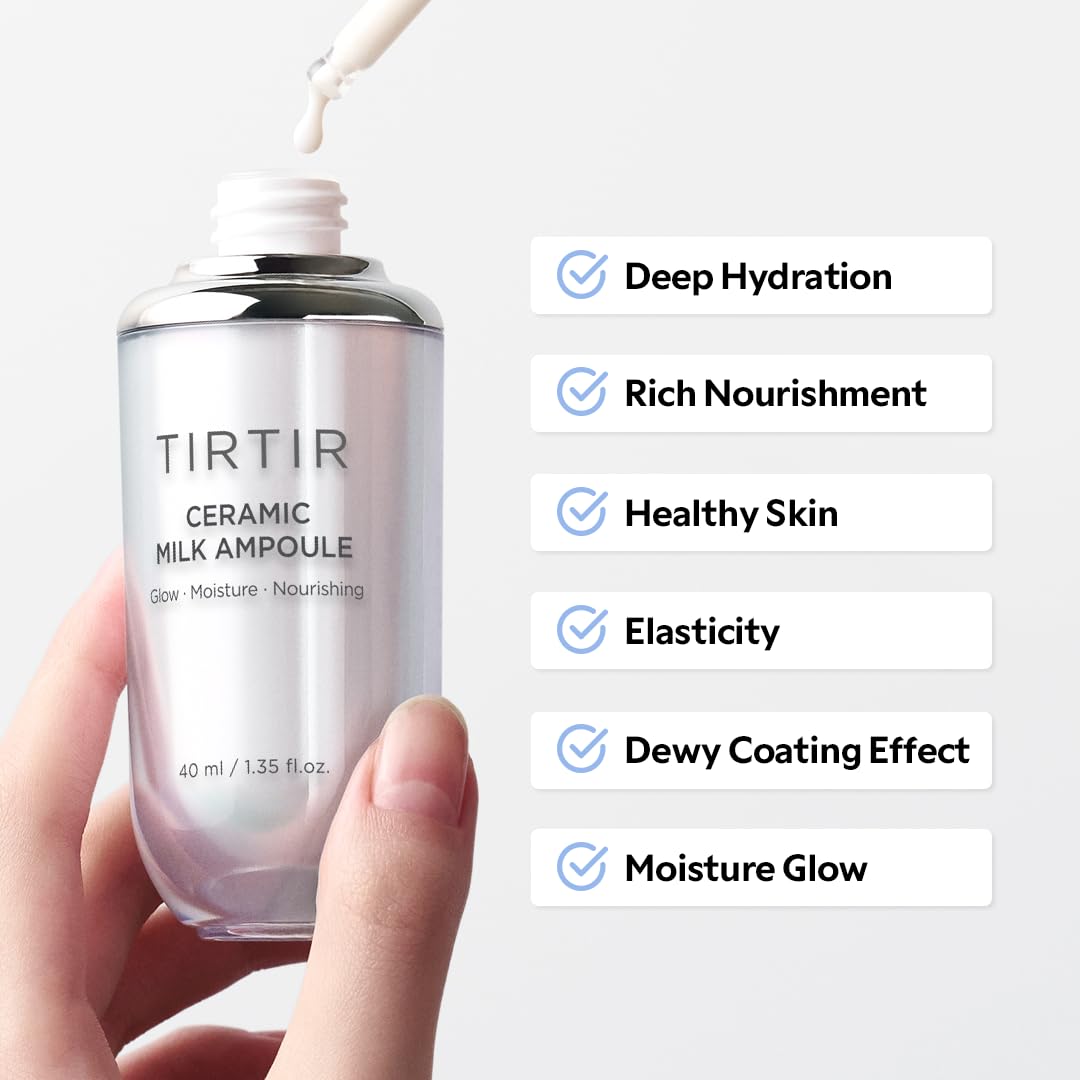 TIRTIR Ceramic Milk Ampoule (1.35 Fl Oz) TIRTIR