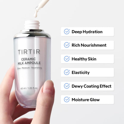 TIRTIR Ceramic Milk Ampoule (1.35 Fl Oz) TIRTIR