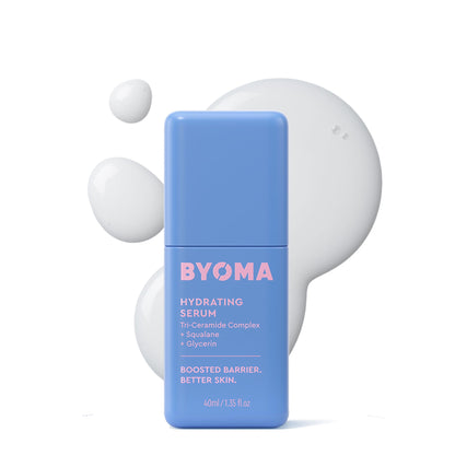 BYOMA Hydrating Serum - Moisturizing Face Serum, New & Improved Packaging BYOMA