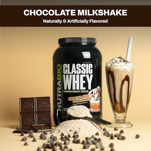 NutraBio Classic Whey Protein Powder- Full-Spectrum Amino Acid Profile - No Fillers NutraBio buy australia supplements