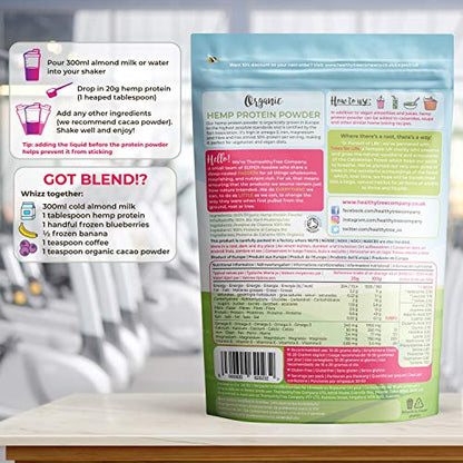 Organic Hemp Protein Powder by TheHealthyTree Company - Harvested in Europe TheHealthyTree CompanyBuy Supplements Australia