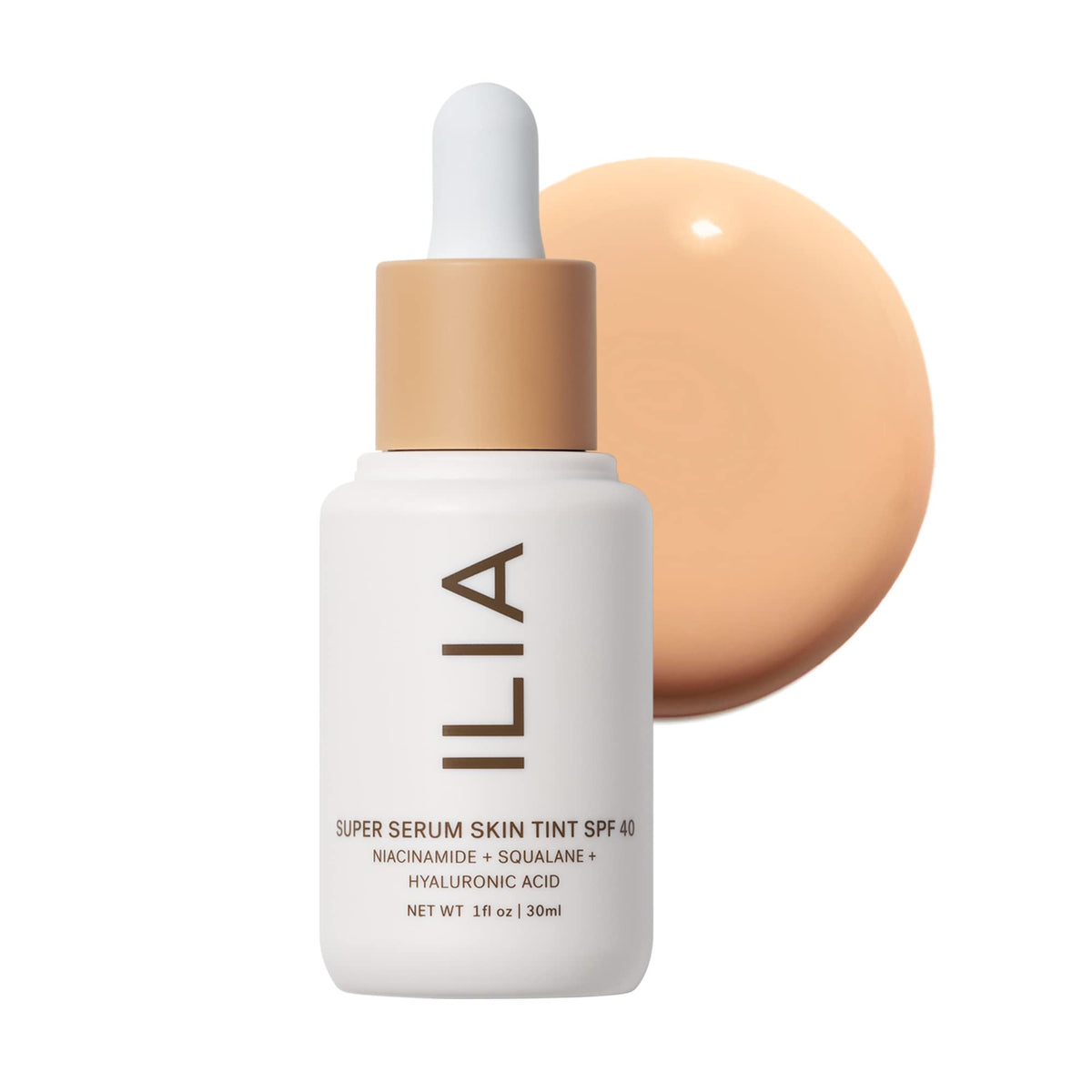 ILIA - Super Serum Skin Tint SPF 40 (Bom Bom ST5, 1 fl oz | 30 ml) ILIA