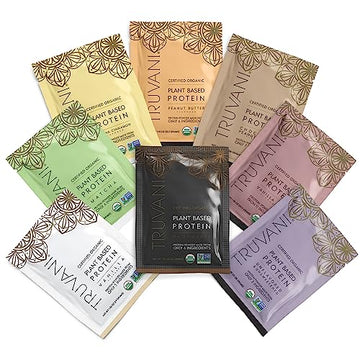 Truvani Organic Vegan Protein Powder Sample Pack - 20g of Plant Based Protein, Organic Truvani buy australia supplements