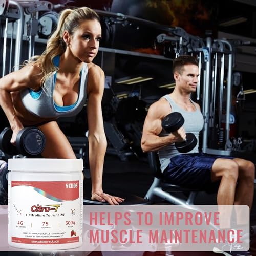 SEDDS Strawberry-Flavored L-Citrulline Taurine 2:1, L Citrulline Powder, Unflavored Vegan SEDDS buy australia supplements