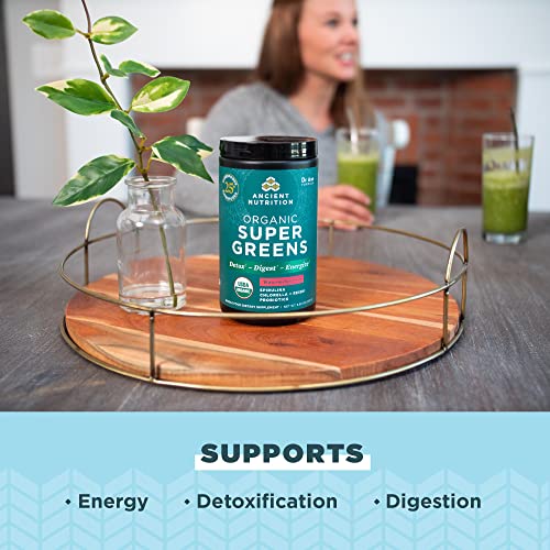 Ancient Nutrition Organic Watermelon Supergreens, 8.82 OZ Ancient Nutrition buy australia supplements