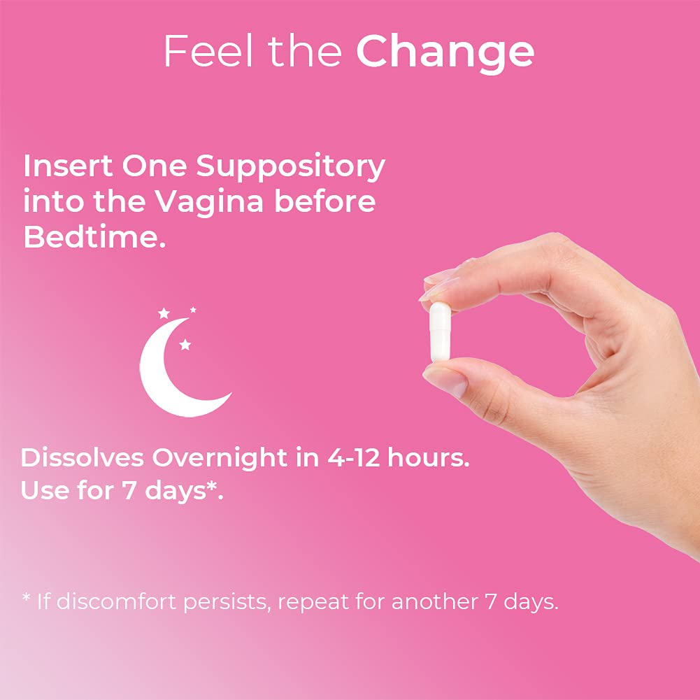 Natureland Boric Acid Suppositories for Women - 600mg, 40 Count - Made in USA - Feminine Care for pH Balance & Odor Control - Unscented Intimate Health Support Natureland buy australia supplements