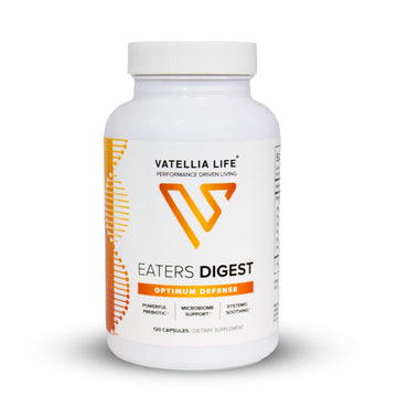 Vatellia Life New from Eaters Digest | Prebiotic | Probiotic | Digestive Support | Gut Soothing | Healthy Gut Lining | Max Nutrient Absorption