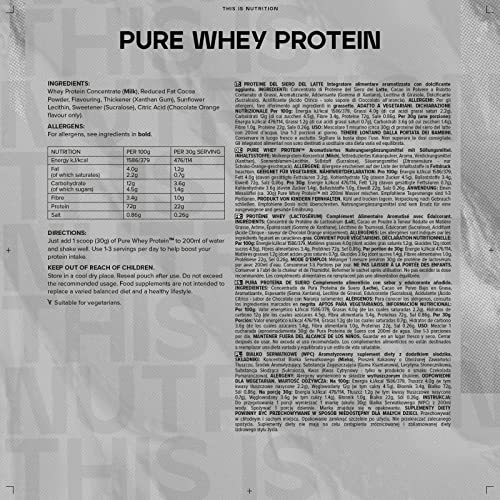 Bulk Pure Whey Protein Powder Shake, Chocolate Caramel, 2.5 kg, Packaging May Vary Bulk buy australia supplements