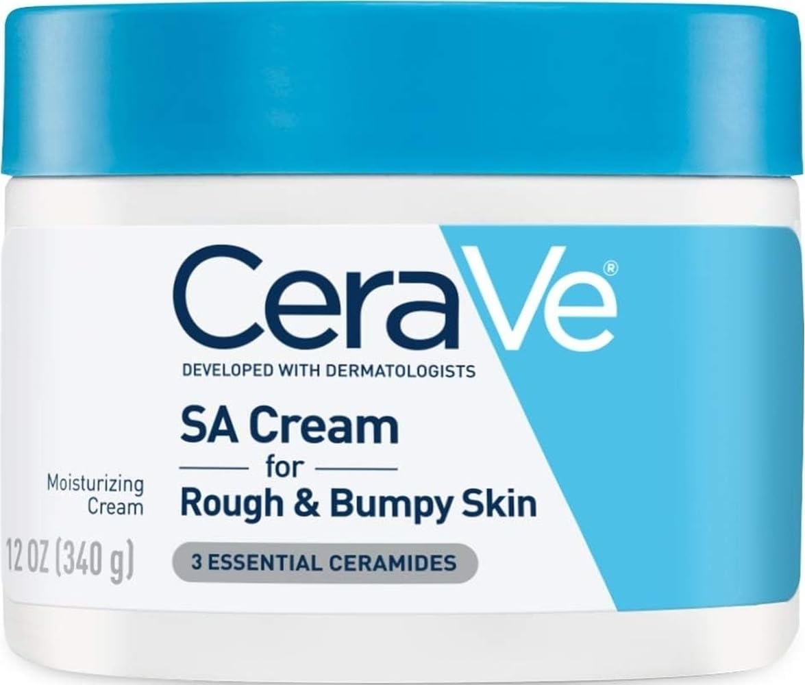 CeraVe SA Moisturizing Cream, Exfoliates and Softens Rough Skin, 12oz CeraVe