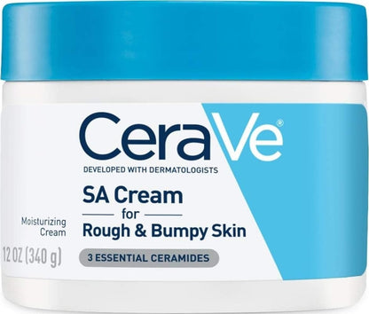 CeraVe SA Moisturizing Cream, Exfoliates and Softens Rough Skin, 12oz CeraVe