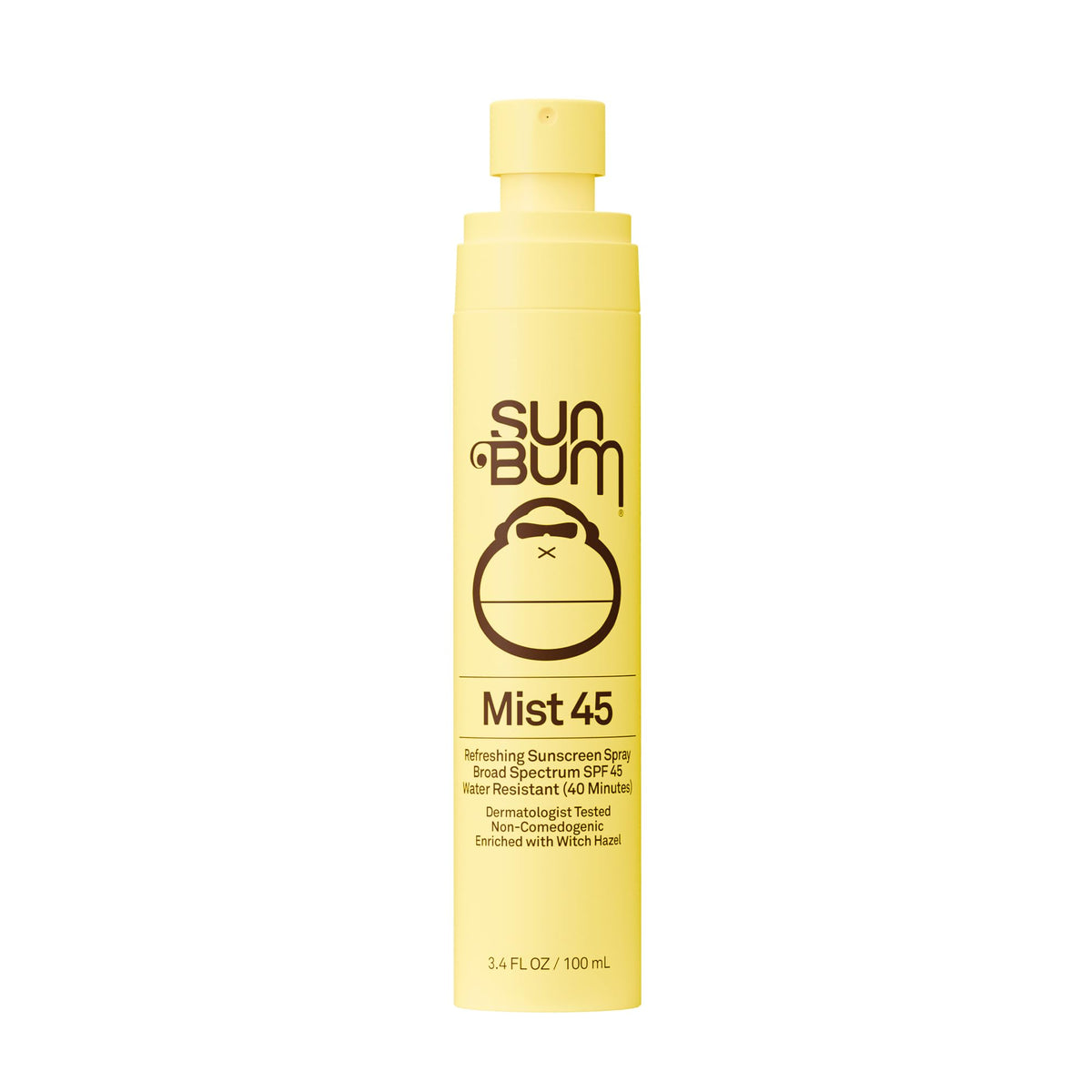 Sun Bum Original SPF 45 Broad Spectrum Sunscreen Mist - Travel Size, 3.4 oz Sun Bum