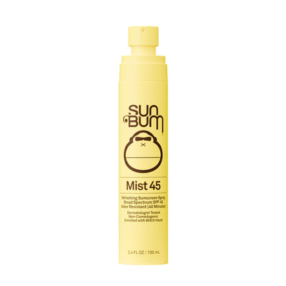 Sun Bum Original SPF 45 Broad Spectrum Sunscreen Mist - Travel Size, 3.4 oz Sun Bum