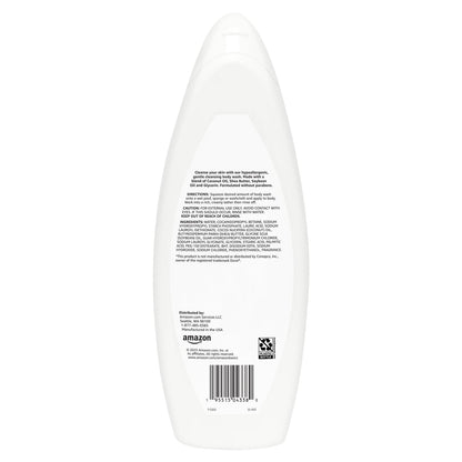 Amazon Basics Hypoallergenic Body Wash for Sensitive Skin, Creamy Lather, Paraben Free, 22 fl oz (1-Pack) Amazon Basics