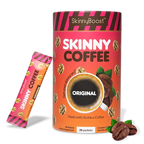 Skinny Boost Skinny Coffee- (Unflavored) Instant Sticks Made with Arabica Coffee, Garcinia SkinnyBoost buy australia supplements