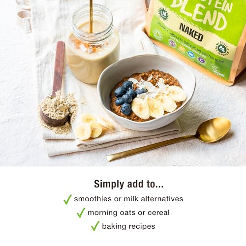 BodyMe Organic Vegan Protein Powder Blend, Naked Natural - Unsweetened, Low Carb BodyMeBuy Supplements Australia