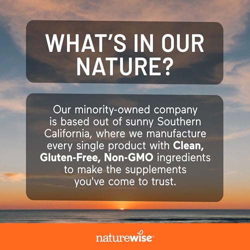 NatureWise Extra Strength Vitamin C Chewable 1000mg for Adults - Natural Orange Flavor - Immune System & Antioxidant Support - Non-GMO NatureWise
