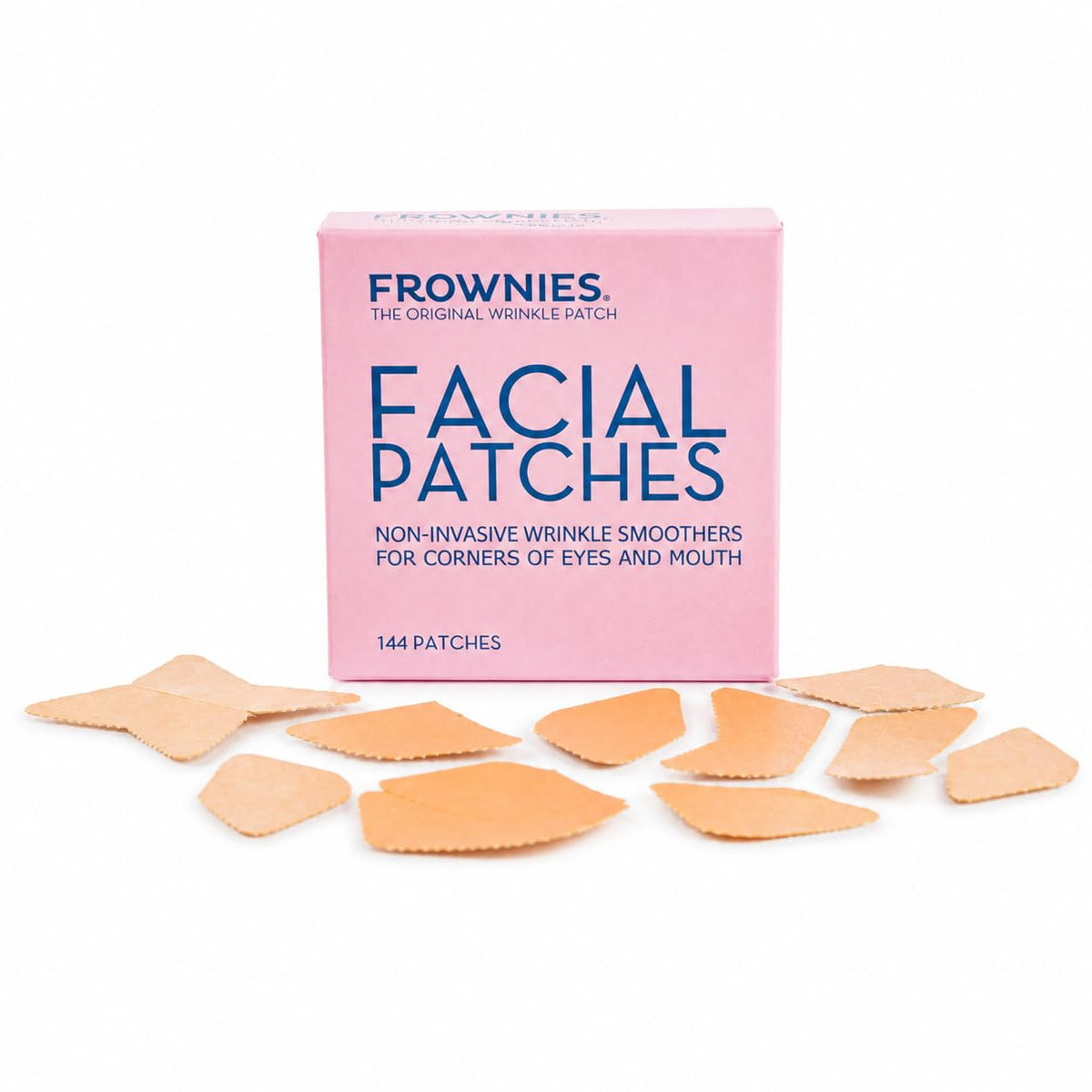 Frownies Corners of Eyes & Mouth Wrinkle Patches, 144 Count Frownies