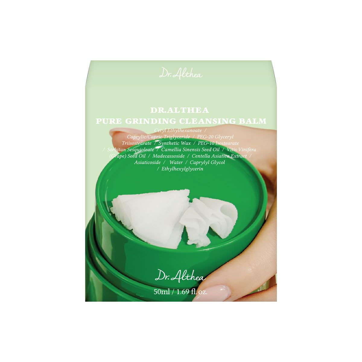 Dr.Althea Pure Grinding Cleansing Balm, Korean Vegan Skin Care, 1.69 Fl Oz Dr.Althea