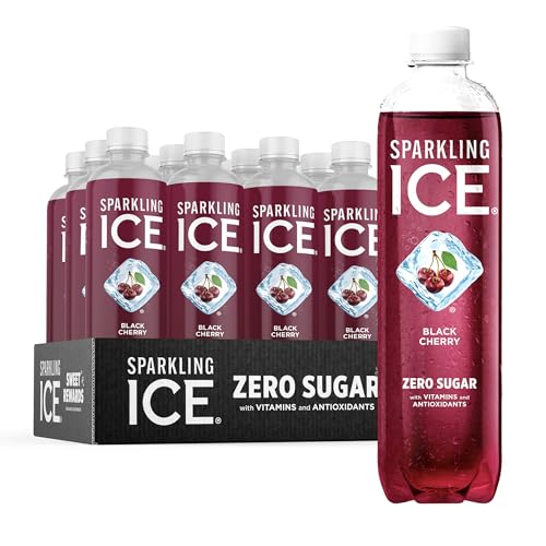 Sparkling Ice, Black Cherry Sparkling Water, Zero Sugar Flavored Water, with Vitamins Sparkling ICE buy australia supplements