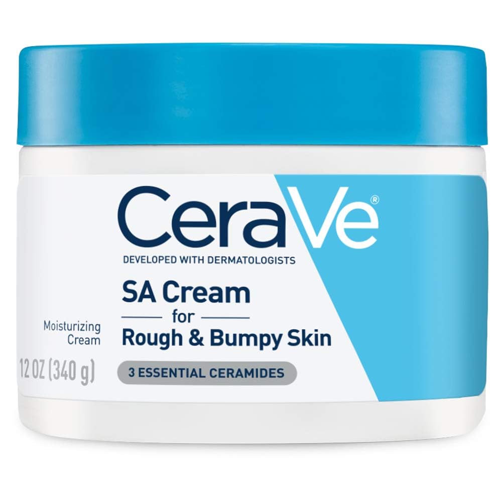CeraVe Moisturizing Cream with Salicylic Acid, Exfoliating Body Cream with Lactic & Hyaluronic Acid, Niacinamide CeraVe