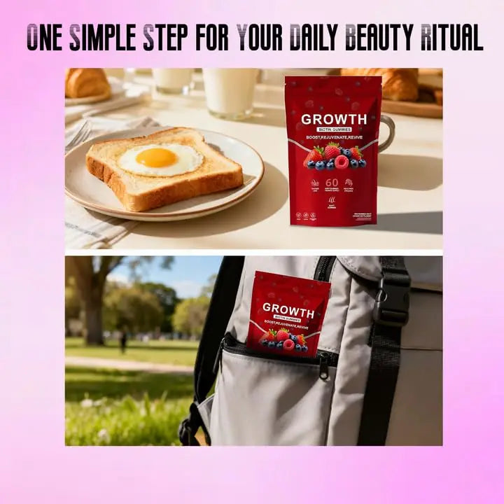 BDQBDQ Lumin Hair Growth Gummies, Infused with Biotin, Vitamins, and Botanical Extracts to Support Healthy Hair Growth and Strength BDQBDQ buy australia supplements