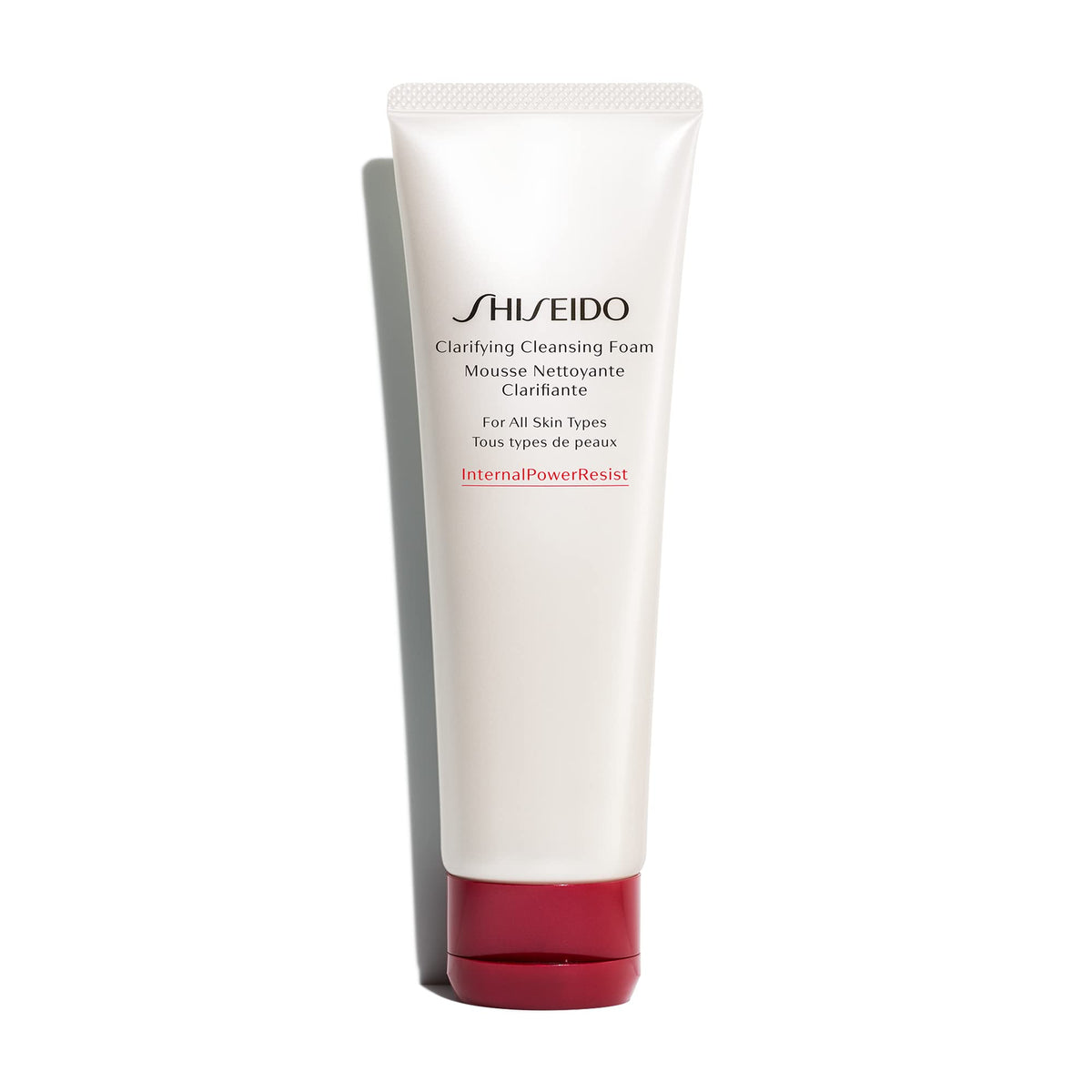 Shiseido Clarifying Cleansing Foam - 125 mL - Cleanses, Balances & Removes Impurities for Smoother, Radiant Complexion - For All Skin Types Shiseido