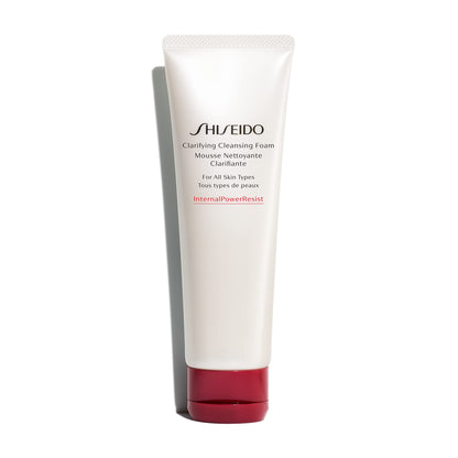 Shiseido Clarifying Cleansing Foam - 125 mL - Cleanses, Balances & Removes Impurities for Smoother, Radiant Complexion - For All Skin Types Shiseido