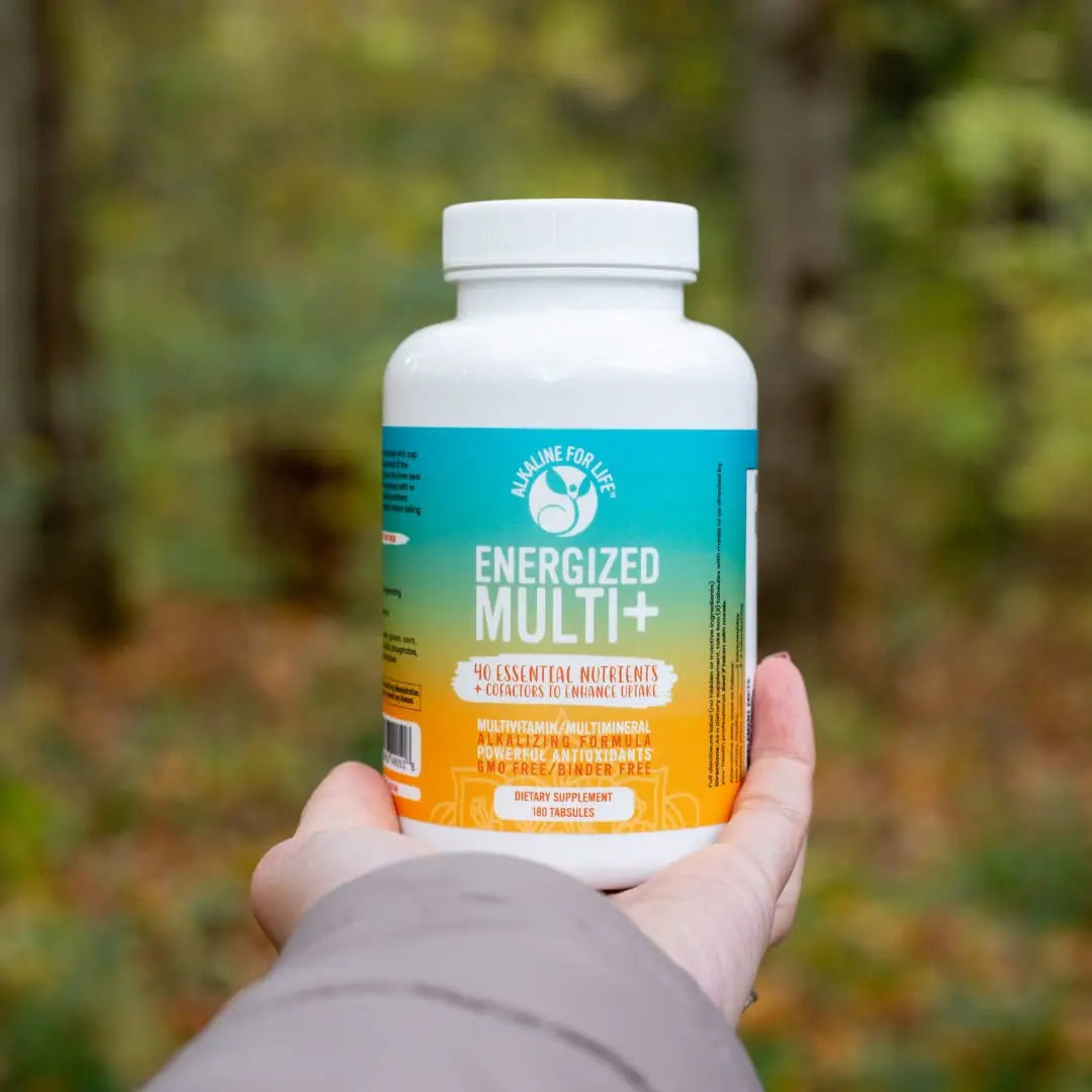 Energized Multi - Potent Multivitamin with 40 Fully Bioavailable Nutrients B Complex Vitamins, Vitamin D, Vitamin C, Vitamin K, Zinc, Quercetin Alkaline for Life buy australia supplements