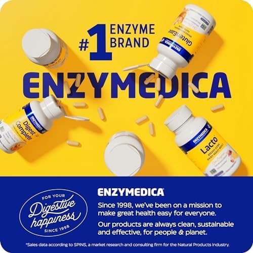 Enzymedica Natto-K Capsules, Vegan, Gluten Free, Kosher - 90 Capsules Gsupps Australia